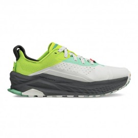 Altra Olympus 6 Grigio Lime - Scarpe Trail Running Donna