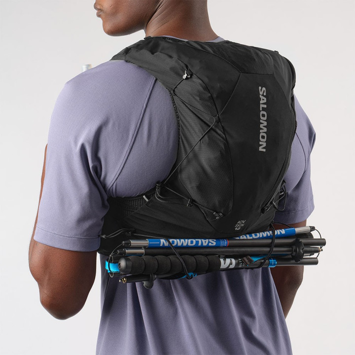 Salomon Zaino Trail Running Adv Skin 12 Nero