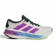 ADIDAS Adistar 4 Core Bianco Purple Burst Lime Burst - Scarpe Running Uomo