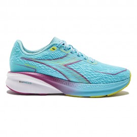Diadora Volo 5 Gulf Stream Fuchsia Rosso - Scarpe Running Donna