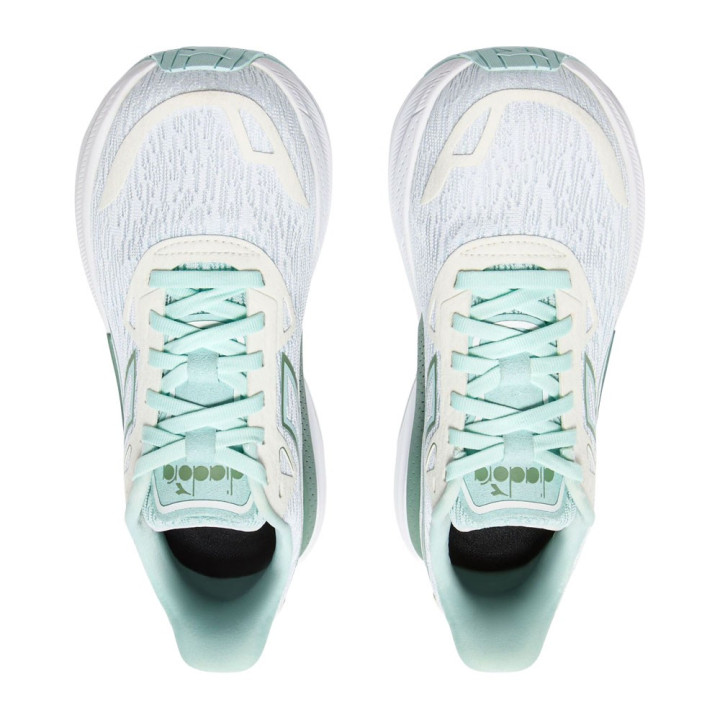 Diadora Nucleo 2 Bianco Pastel Blu - Scarpe Running Donna