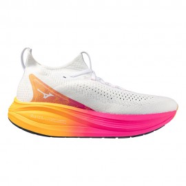 Mizuno Neo Vista 2 Bianco Rosa Tetra - Scarpe Running Uomo
