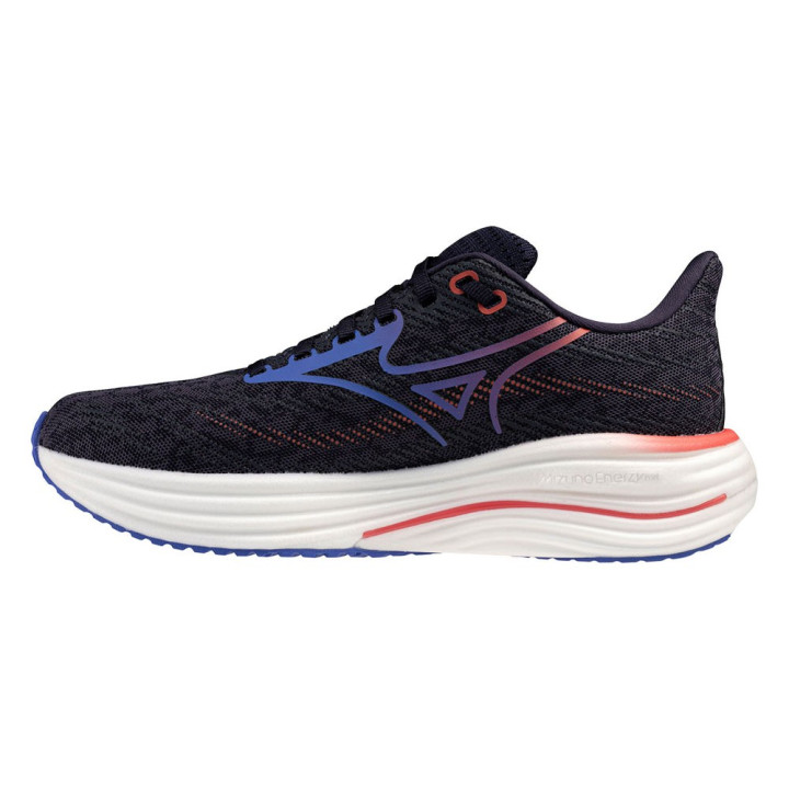 Mizuno Wave Rider 29 Odyssey Gray Iris Bloom - Scarpe Running Donna