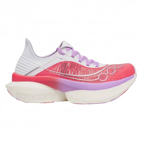 Saucony Endorphin Elite 2 Coral Bianco - Scarpe Running Donna