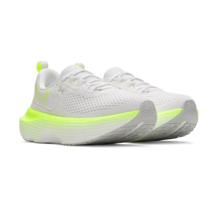 Under Armour Infinite Elite 2 Bianco High Vis Giallo - Scarpe Running Uomo