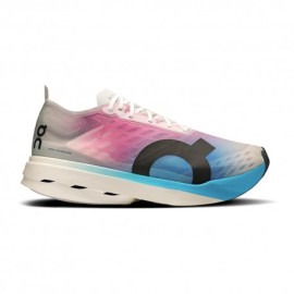 On Cloudboom Strike Bianco Horizon - Scarpe Running Uomo