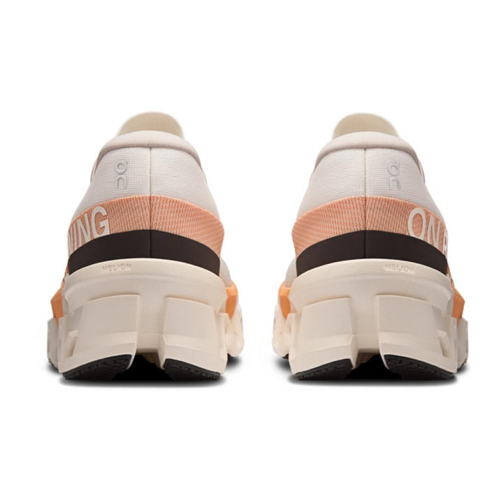 On Cloudmonster 2 Ivory Tangerine - Scarpe Running Donna