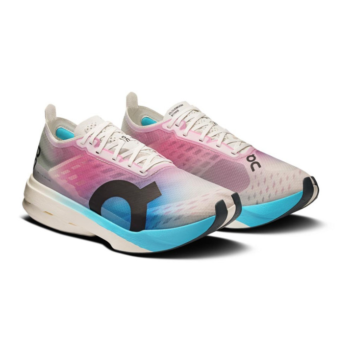On Cloudboom Strike Bianco Horizon - Scarpe Running Donna