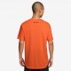 Nike T-Shirt Trail Running Acg Solar Chase  Arancio Bianco Uomo