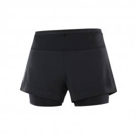 Salomon Short Trail Running Sense Aero 2In1 Nero Donna Acquista