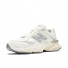 New Balance 9060 Mesh Suede Bianco Argento - Sneakers Donna
