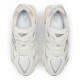 New Balance 9060 Mesh Suede Bianco Argento - Sneakers Donna
