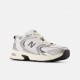 New Balance 530 Mesh Bianco Argento Nero - Sneakers Unisex
