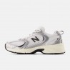 New Balance 530 Mesh Bianco Argento Nero - Sneakers Unisex