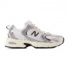 New Balance 530 Mesh Bianco Argento Nero - Sneakers Unisex