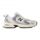 New Balance 530 Mesh Bianco Argento Nero - Sneakers Unisex