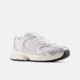 New Balance 530 Mesh Bianco Argento Panna - Sneakers Unisex
