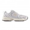 New Balance 530 Mesh Bianco Argento Panna - Sneakers Unisex