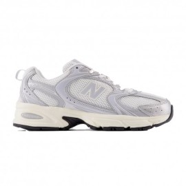 New Balance 530 Mesh Bianco Argento Grigio - Sneakers Unisex