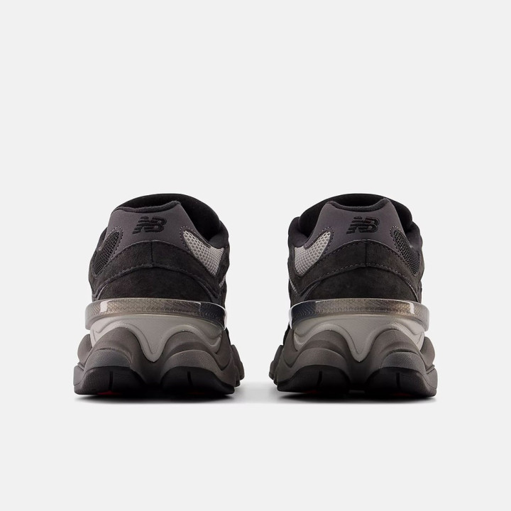 New Balance 9060 Mesh Suede Nero Grigio - Sneakers Donna