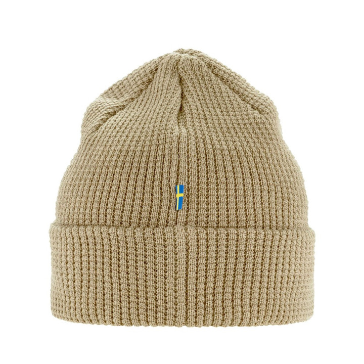 Fjallraven Berretto Logo Piccolo Beige