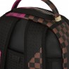 Sprayground Zaino Split Rosa Check Back Pack Moro