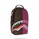Sprayground Zaino Split Rosa Check Back Pack Moro