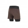 Salomon Short Trail Running Sense 2In1 Coffee Bean Uomo