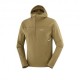 Salomon Giacca Trail Running Sense Aero Hybrid Hz Brilliant Olive Uomo