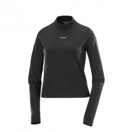 Salomon Maglia Trail Running Shake Out Nero Donna