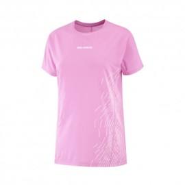 Salomon T-Shirt Trail Running Sense Aero Rosa Donna