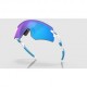 Oakley Occhiali Ciclismo Encoder Bianco Blu
