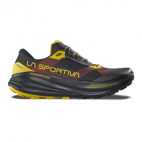 La Sportiva Prodigio Max Nero Giallo - Scarpe Trail Running Uomo