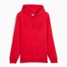 Puma Felpa Calcio Ac Milan Ess Rosso Nero Uomo