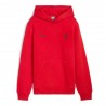 Puma Felpa Calcio Ac Milan Ess Rosso Nero Bambino