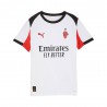 Puma Maglia Maniche Corte Ac Milan Away 25-26 Bianco Rosso Bambino