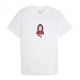 Puma Maglia Maniche Corte Ac Milan Culture Bianco Rosso Uomo