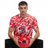 Puma Maglia Maniche Corte Ac Milan Pre Match Away 25-26 Bianco Rosso Uomo