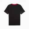 Puma Maglia Maniche Corte Ac Milan Nero Rosso Uomo