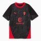 Puma Maglia Maniche Corte Ac Milan Training Nero Rosso Bambino