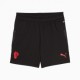 Puma Pantaloncini Calcio Ac Milan Nero Rosso Uomo