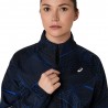 Asics Giacca Running Road Packable Lite-Show Performance Nero Dark Donna
