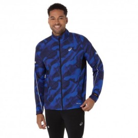 Asics Giacca Running Road Packable Lite-Show Performance Nero Dark Uomo