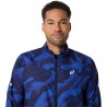 Asics Giacca Running Road Packable Lite-Show Performance Nero Dark Uomo