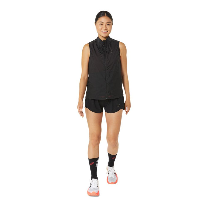 Asics Gilet Runningmetarun Packable Performance Nero Donna