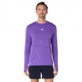 Asics Maglia Running Road Searunningess Edo Purple Uomo
