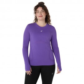 Asics Maglia Running Road Searunningess Edo Purple Donna