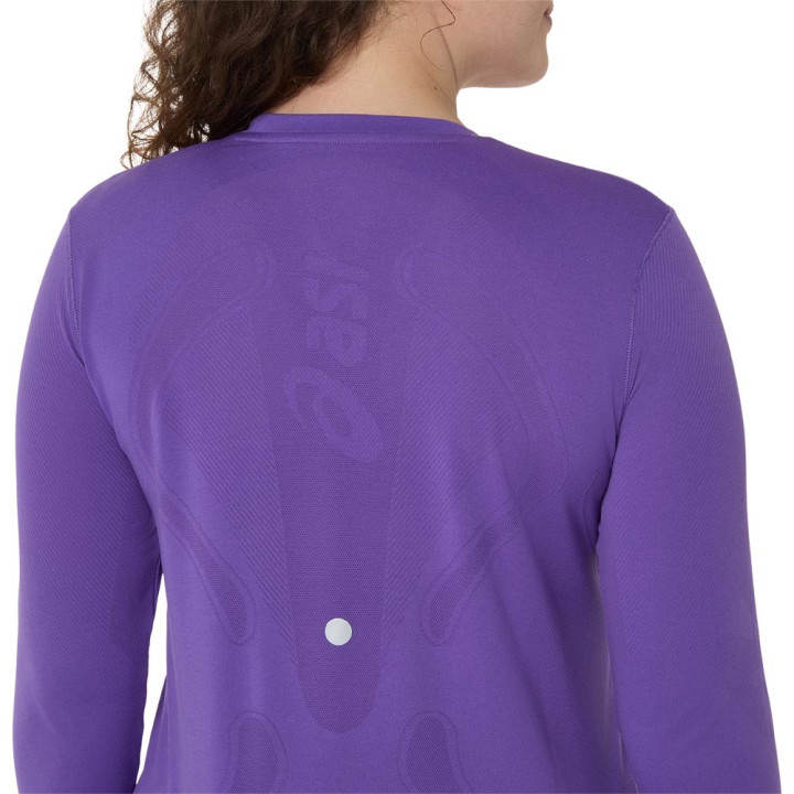Asics Maglia Running Road Searunningess Edo Purple Donna