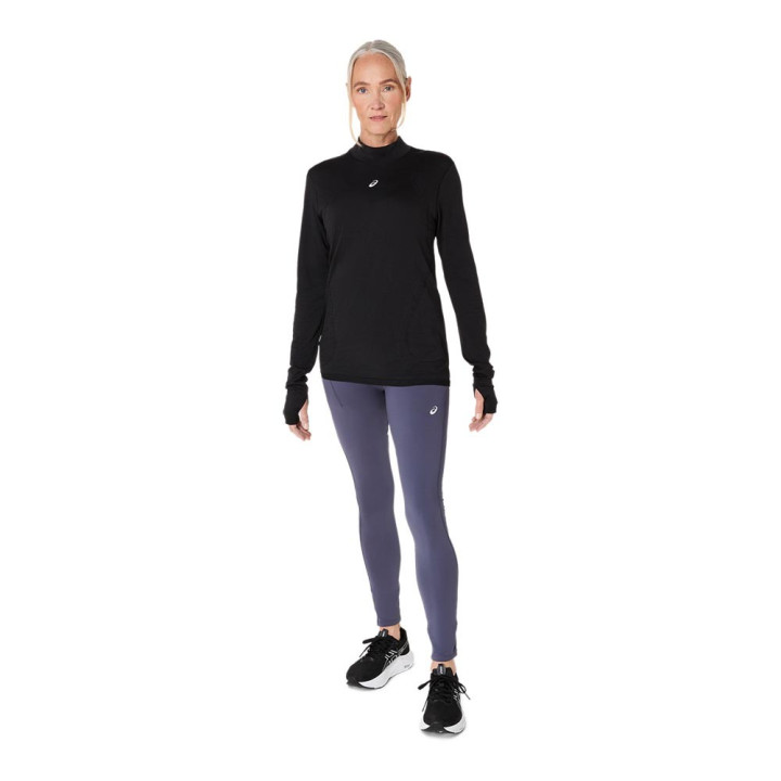 Asics Maglia Running Road Winter Performance Nero Donna