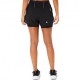 Asics Pantaloncini Running Road 2In1 3,5" Performance Nero Donna